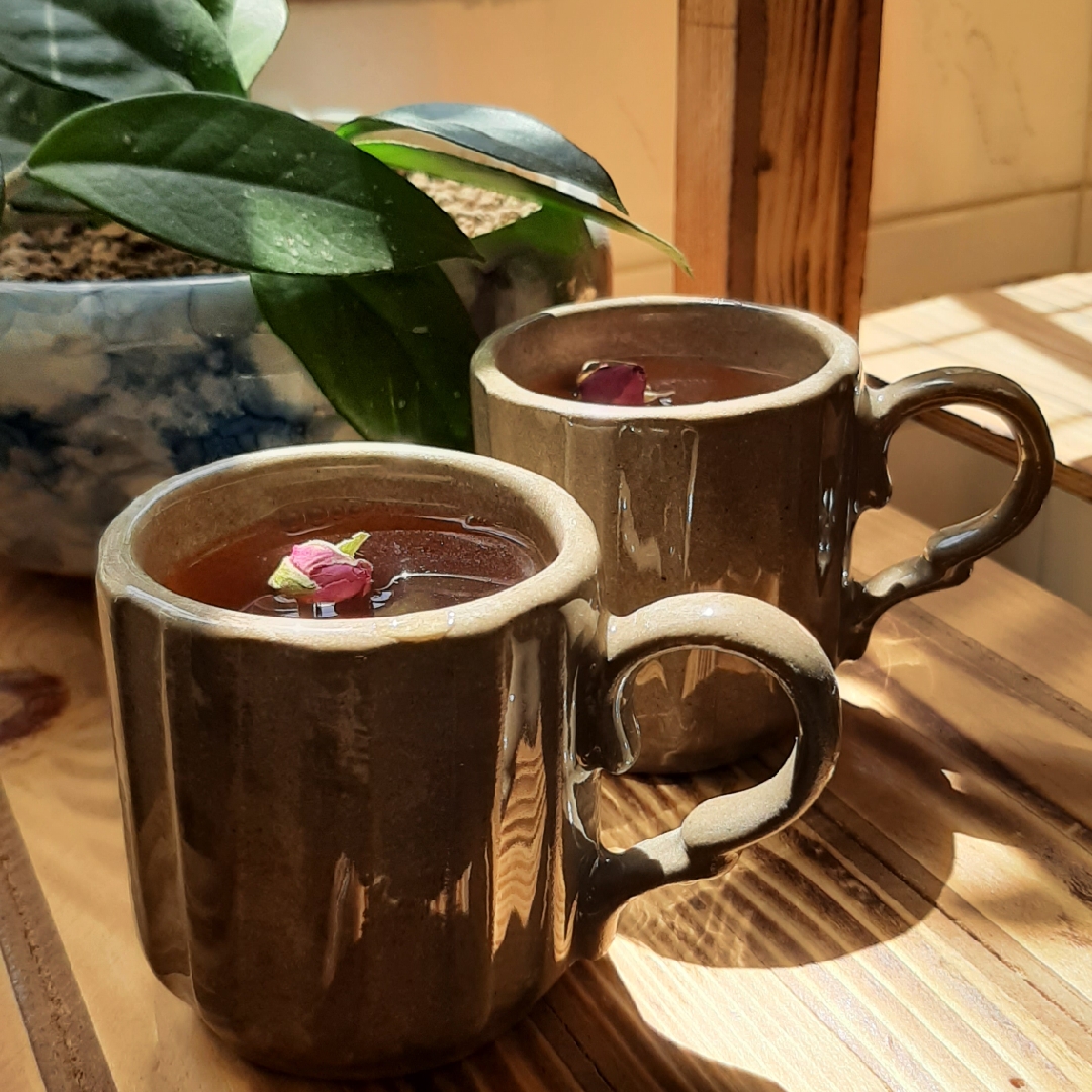 فنجان سرامیکی دست ساز مدل شیار
